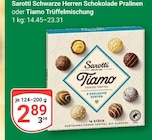 Schwarze Herren Schokolade Pralinen Angebote von Sarotti bei GLOBUS Mannheim für 2,89 €