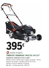 Tondeuse thermique tractée 145 cc - GARDEN TECHNIC en promo chez E.Leclerc Tondeuse thermique tractée 145 cc - GARDEN TECHNIC dans le catalogue E.Leclerc