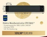 Elektro Wandheizstrahler EPH 1800 im aktuellen Metro Prospekt für 130,89 €