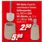 WC-Serie Angebote bei Möbel AS Singen für 2,50 €