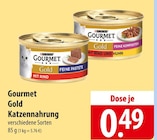 Gourmet Gold Katzennahrung bei famila Nordost im Wolgast Prospekt für 0,49 €