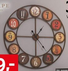 Wanduhr bei XXXLutz Möbelhäuser in Hattingen Wanduhr im Angebot bei XXXLutz Möbelhäuser Hattingen für 39,90 €
