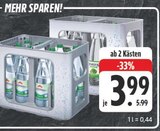 natürliches Mineralwasser Angebote von Lichtenauer oder Rennsteig bei E center Jena für 3,99 €