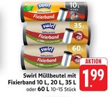 Müllbeutel mit Fixierband Angebote von Swirl bei E center St. Ingbert für 1,99 €