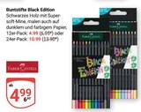 Buntstifte Black Edition 12er-Pack Angebote von Faber Castell bei GLOBUS Gießen für 4,99 €