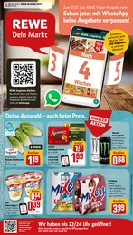 Supermarkt Prospekt von REWE Christophruhe REWE Prospekt: "Dein Markt", 17 Seiten, 05.06.2023 - 10.06.2023