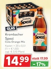 Aktuelle Krombacher Angebote bei Getränkeland in Neubrandenburg Aktuelles Spezi Cola-Orange-Mix Angebot bei Getränkeland in Neubrandenburg ab 14,99 €