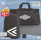 Sporttasche im Angebot bei Netto Marken-Discount in Stuttgart Sporttasche Angebote von umbro bei Netto Marken-Discount Stuttgart für 12,99 €