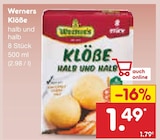Klöße von Werners für 1,49 € bei Netto Marken-Discount im Angebot Klöße von Werners im aktuellen Netto Marken-Discount Prospekt