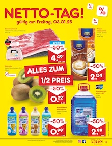 Schweinefleisch im Netto Marken-Discount Prospekt "Aktuelle Angebote" mit 61 Seiten (Essen)