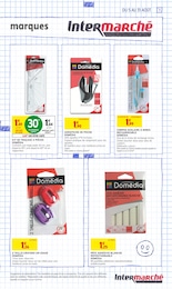 Prix et réduction Taille-Crayon dans le prospectus Intermarché en cours Offre Taille-Crayon dans le catalogue Intermarché du moment à la page 11