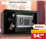 Elektrischer Tresor von KESSER für 54,99 € bei Netto Marken-Discount im Angebot Elektrischer Tresor von KESSER im aktuellen Netto Marken-Discount Prospekt