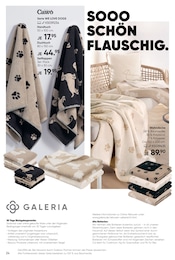 Kuscheldecke im Galeria Prospekt in Wuppertal Aktueller Galeria Prospekt mit Kuscheldecke, "Aktuelle Angebote", Seite 24