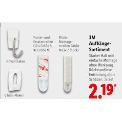 Aufhänge-Sortiment