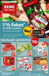 REWE Prospekt für Kiel mit 24 Seiten REWE Prospekt "Dein Markt" für Kiel, 24 Seiten, 11.12.2023 - 16.12.2023