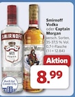 Aktuelle Rum Angebote bei combi in Hannover Aktuelles Smirnoff Vodka oder Captain Morgan Angebot bei combi in Hannover ab 8,99 €