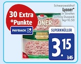 Lyoner im EDEKA Prospekt Lyoner von Schwarzwaldhof im aktuellen EDEKA Prospekt für 3,15 €