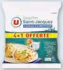 Coquilles St-Jacques MSC cuisinees a la bretonne surgelees - U dans le catalogue Super U