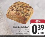 Kürbiskernbrötchen im Angebot bei E center in Dresden Kürbiskernbrötchen Angebote bei E center Dresden für 0,39 €