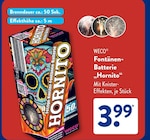 Fontänen-Batterie Hornito von WECO im aktuellen ALDI SÜD Prospekt