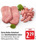 Aktuelles Zarte Kalbs-Schnitzel Angebot bei E center in Reutlingen ab 2,29 €