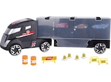 Autotransporter im MediaMarkt Saturn Prospekt Speedzone - Autotransporter m. Farbwechsel Autos Spielset Grau von VEDES im aktuellen MediaMarkt Saturn Prospekt für 17,58 €