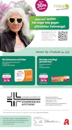 mea - meine apotheke Prospekt für Essen: "Unsere Juli-Angebote", 4 Seiten, 01.07.2025 - 31.07.2025