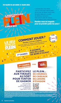 Prospectus Netto à Saint-Germain-la-Poterie, "L'ANNIVERSAIRE QUI BAT SON PLEIN À PRIX BAS", 20 pages de promos valables du 04/03/2025 au 10/03/2025