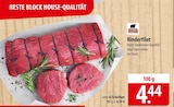 Rinderfilet Angebote von Block House bei famila Nordost Neumünster für 4,44 €