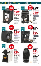 Nespresso Angebote im Prospekt "LES PRIX BAS de Noël" von Hyper U auf Seite 69