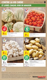Prix et réduction Melon Charentais dans le prospectus Intermarché Hyper en cours Offre Melon Charentais dans le catalogue Intermarché Hyper du moment à la page 5