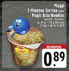 5 Minuten Terrine oder Magic Asia Noodles Angebote von Maggi bei EDEKA Niederkassel für 0,89 €