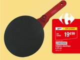 Crêpière électrique ø 24 cm - VENTEO dans le catalogue Carrefour