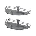 Promo Rangement demi-lune gris mat pour meuble bas largeur porte 40 cm à 89,90 € dans le catalogue Brico Dépôt à Cantin