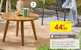 Table basse en promo chez Intermarché Table basse dans le catalogue Intermarché