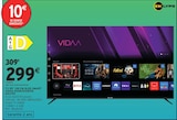 TV 55" 139 CM QLED SMART VIDAA - EKLYPS - Intermarché Hyper à Grenoble TV 55" 139 CM QLED SMART VIDAA - EKLYPS en promo chez Intermarché Hyper Grenoble à 299,00 €