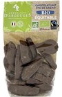Friture chocolat au lait 37% de cacao Bio équitable - CHEVALIERS D’ARGOUGES en promo chez Géant Casino Friture chocolat au lait 37% de cacao Bio équitable - CHEVALIERS D’ARGOUGES dans le catalogue Géant Casino