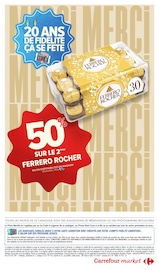 Ferrero Rocher Angebote im Prospekt "34% D'ÉCONOMIES" von Carrefour Market auf Seite 2