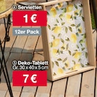 Servietten oder Deko-Tablett im Angebot bei Woolworth in Salzgitter Servietten oder Deko-Tablett Angebote bei Woolworth Salzgitter für 1,00 €
