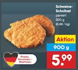 Schweine-Schnitzel Angebote bei Netto Marken-Discount Solingen für 5,99 €