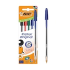 BIC Cristal - 5 Stylos à bille - couleurs assorties - 1 mm - pointe moyenne - BIC - Bureau Vallée BIC Cristal - 5 Stylos à bille - couleurs assorties - 1 mm - pointe moyenne - BIC à 1,49 € dans le catalogue Bureau Vallée