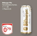 Pils im Angebot bei GLOBUS in Nettetal Pils Angebote von Bitburger bei GLOBUS Nettetal für 0,79 €