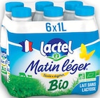 -30% remise immédiate sur les packs de lait UHT Matin léger Lactel à Intermarché Contact dans Minversheim