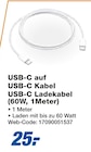 USB-C auf USB-C Kabel USB-C Ladekabel (60W, 1Meter) Angebote bei expert Schorndorf für 25,00 €