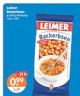 Backerbsen von Leimer im aktuellen V-Markt Prospekt für 0,99 €