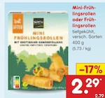 Mini-Frühlingsrollen oder Frühlingsrollen im Angebot bei Netto Marken-Discount in Bremerhaven Mini-Frühlingsrollen oder Frühlingsrollen Angebote bei Netto Marken-Discount Bremerhaven für 2,29 €