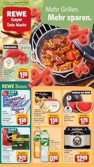 REWE Prospekt der Woche "Dein Markt" Seite 1, 03.08.2026 bis 08.08.2026 für Untermeitingen Aktueller REWE Prospekt "Dein Markt" Seite 1 von 30 Seiten für Untermeitingen