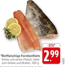 Aktuelles Rotfleischige Forellenfilets Angebot bei EDEKA in Heilbronn ab 2,99 €
