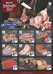 Aktueller E center Prospekt mit Schweinebauch, "Wir lieben Lebensmittel!", Seite 2