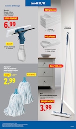Prix et réduction Balai Espagnol dans le prospectus Lidl en cours Offre Balai Espagnol dans le catalogue Lidl du moment à la page 75